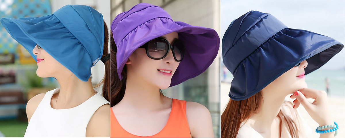 Mũ Chống Nắng Vải Dù Dễ Thương MU011 MayHomes Chất Liệu Bền Đẹp, Thời Trang