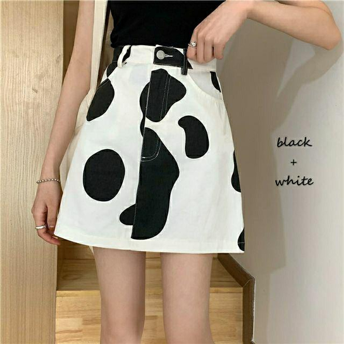 Giảm giá Chân váy bò sữa  BeeCost