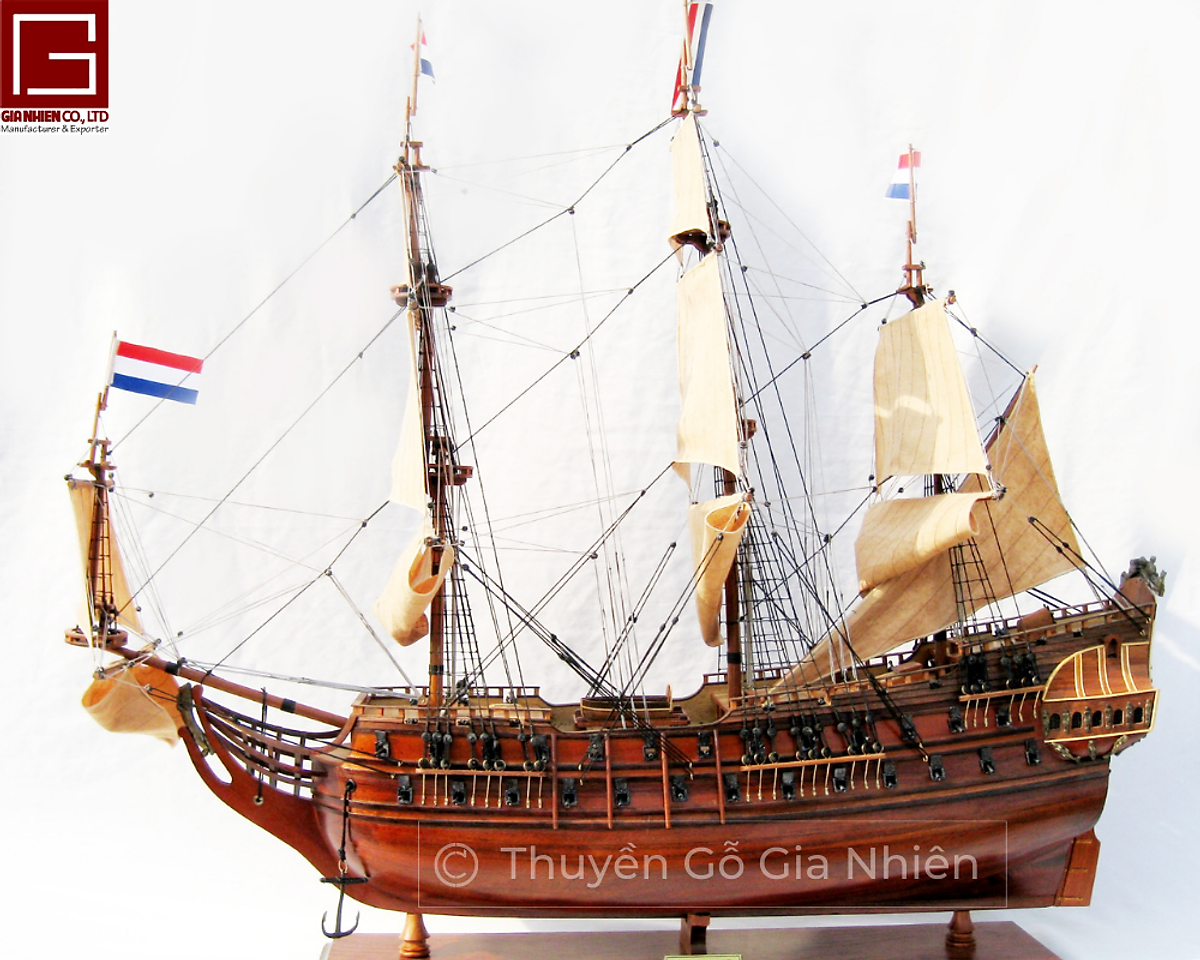 Thuyền Mô Hình Bằng Gỗ Phong Thủy  Đồ Gỗ Minh Chí