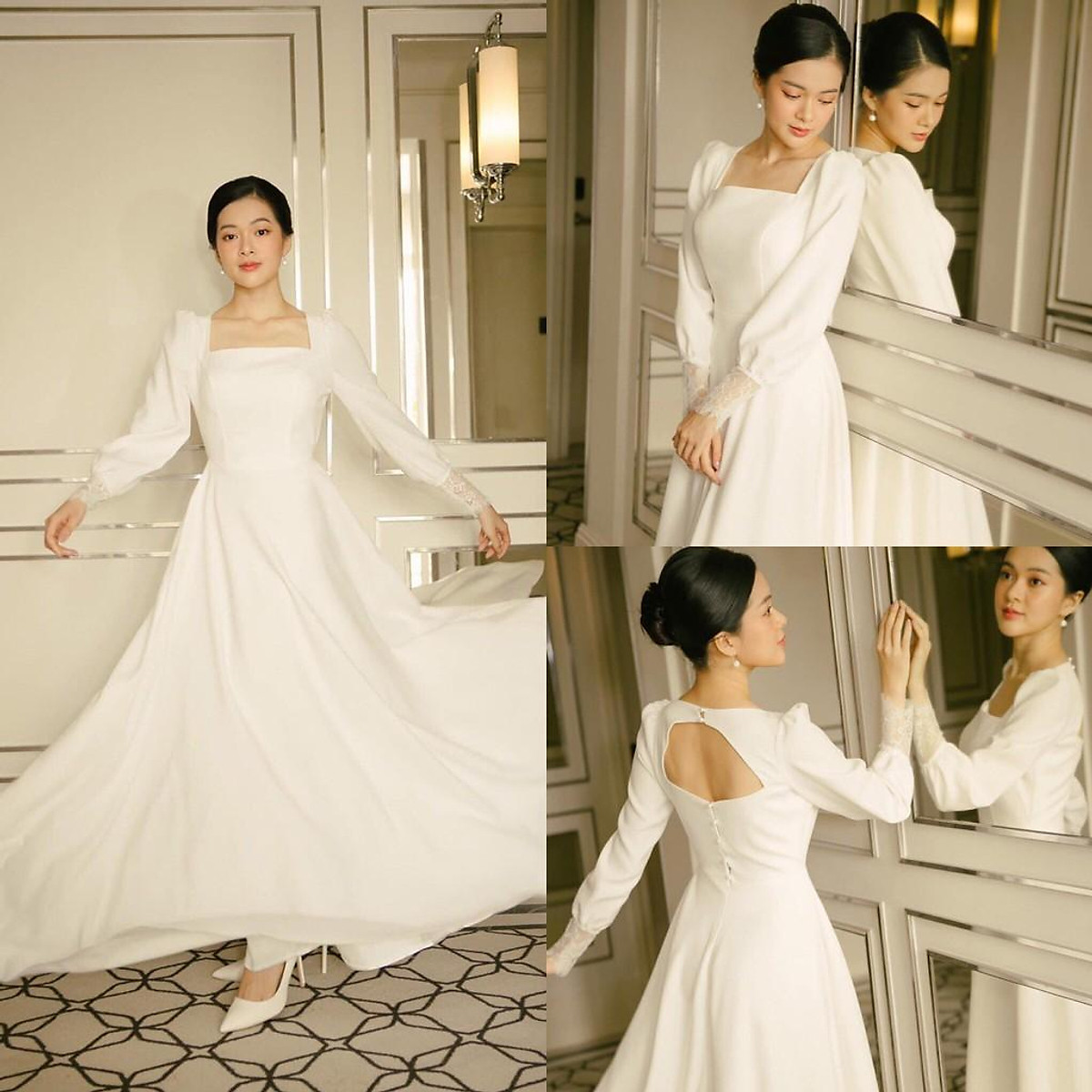 Đầm maxi thiết kế sang trọng cao cấp