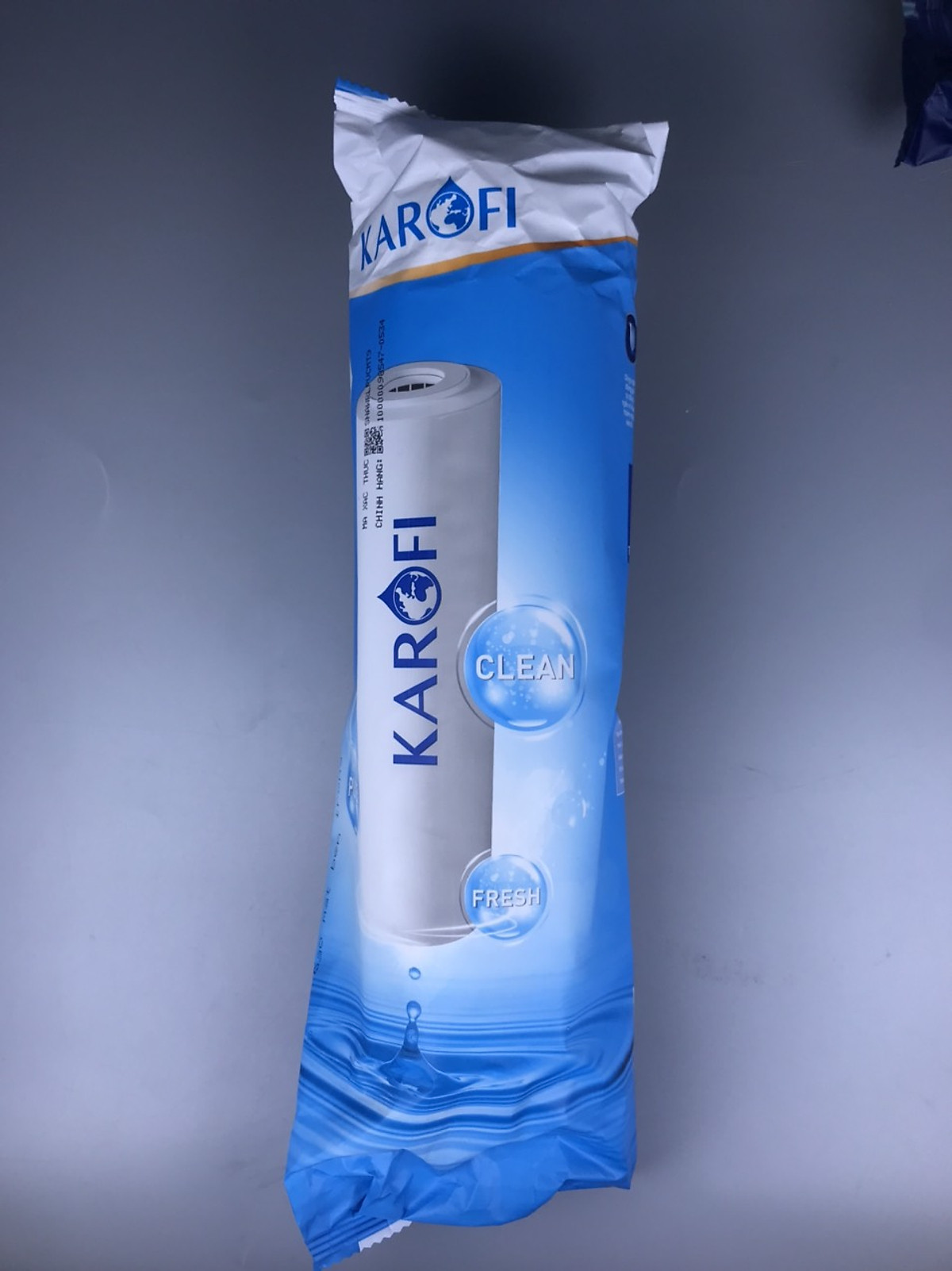 - Bộ 3 lõi lọc thô 123 chính hãng Karofi dùng cho máy lọc nước RO