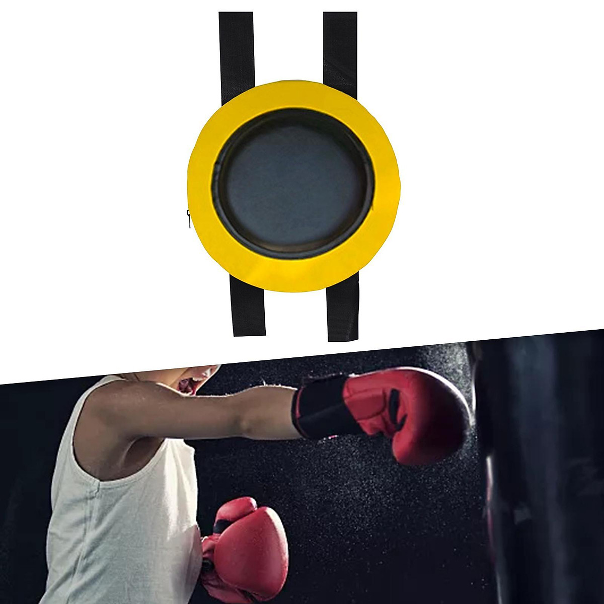 Heavy Duty Boxing Punch Bag Wall Bracket with Chain Steel Mount Hangin