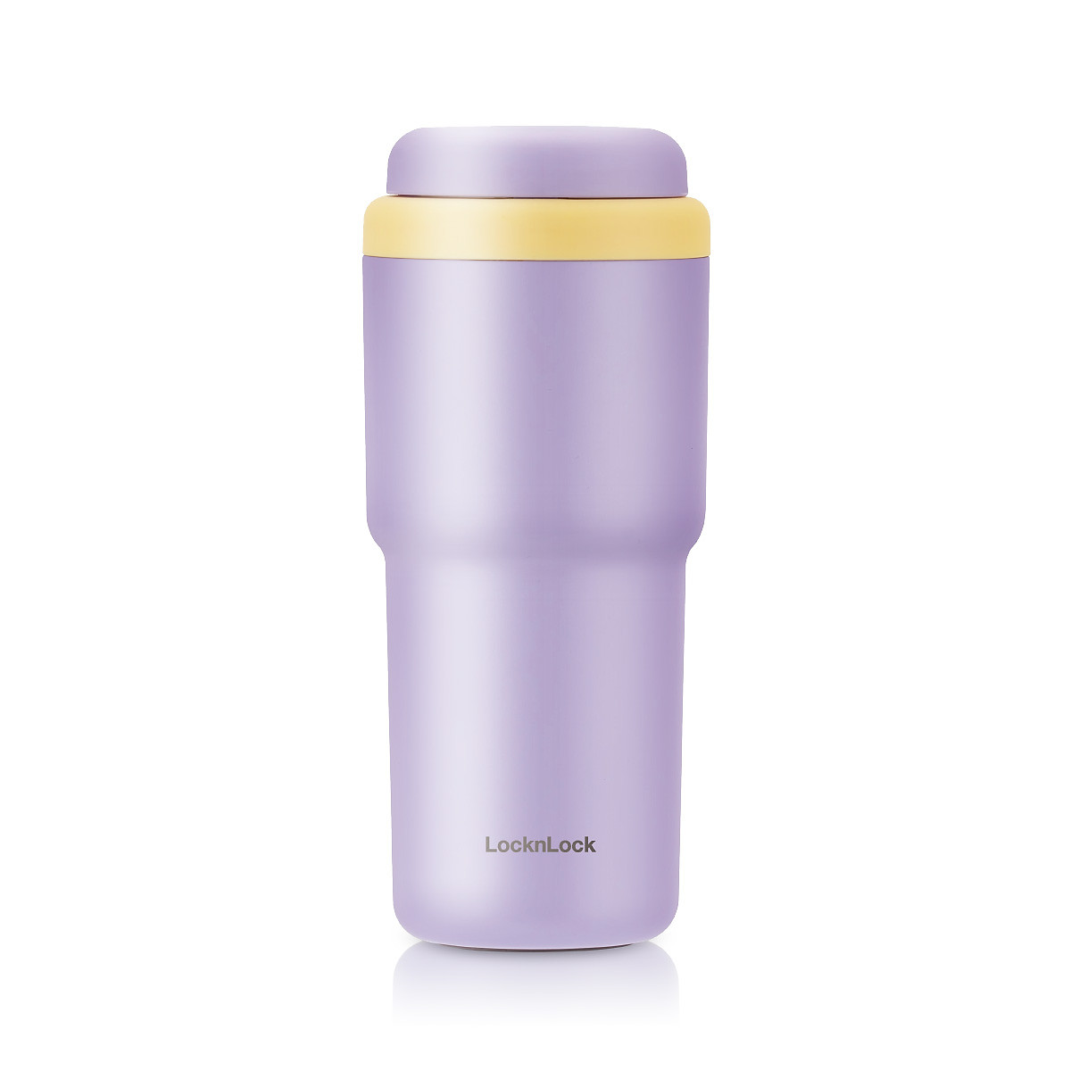 Bình giữ nhiệt LocknLock Daily Macaron LHC3292 - Nắp mở một chạm - Dung tích 480ML