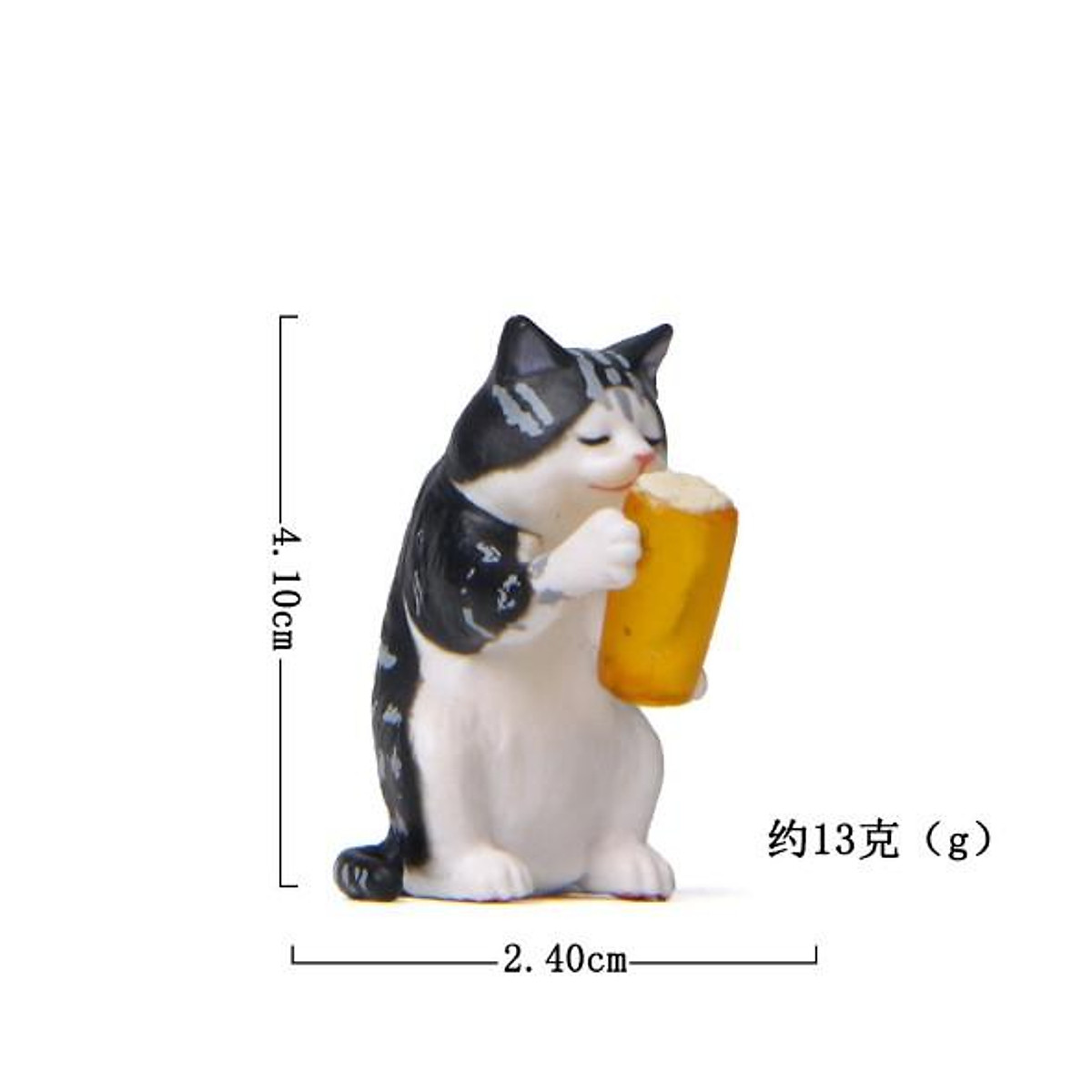 Mua Bộ mô hình mèo uống bia hài hước dễ thương cho các bạn làm ...