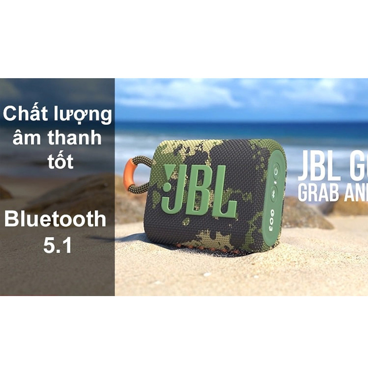 Loa Bluetooth JBL Go 3 - Hàng Chính Hãng
