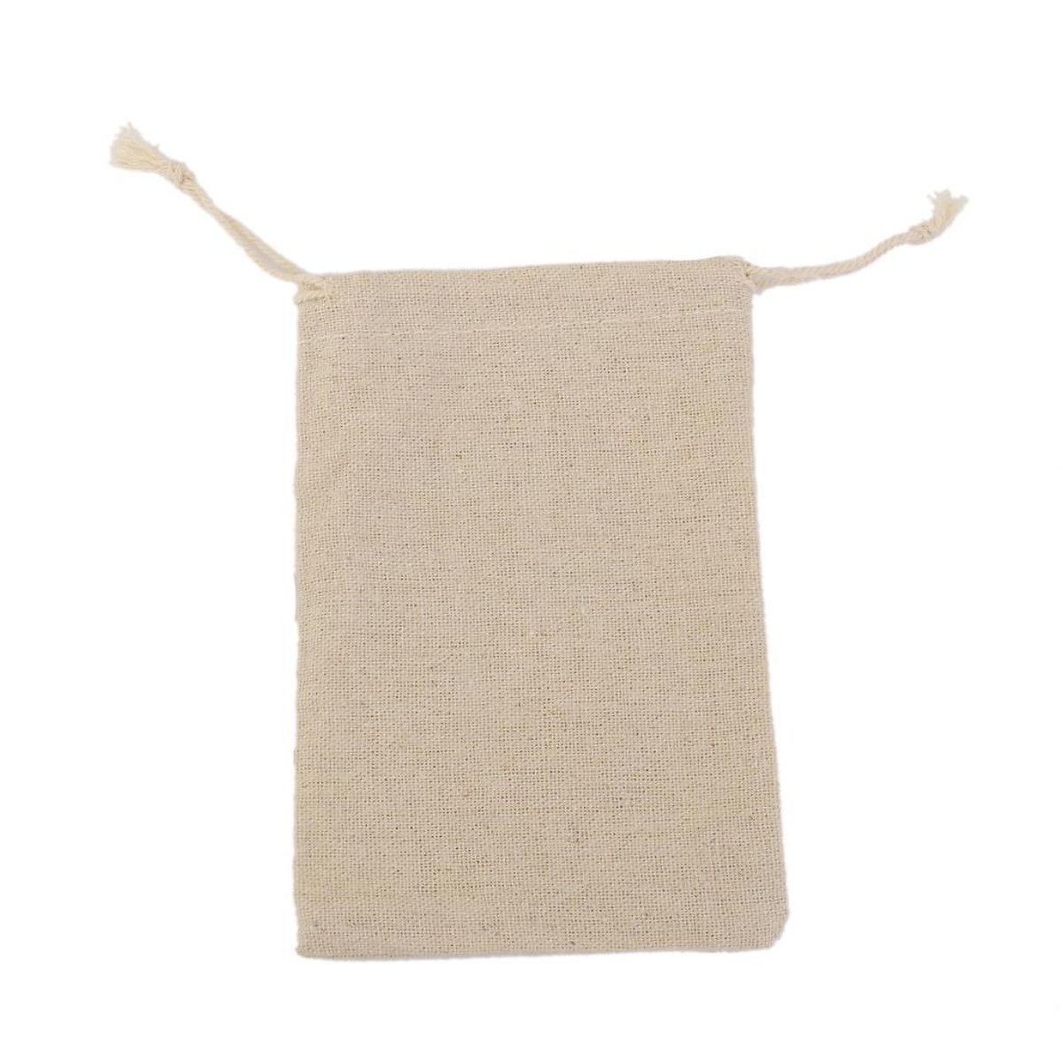 Supply Friend 50 Small Burlap Bags with Drawstring, 4x6 Inch Rustic Gift Bag  Bulk Pack - Wedding