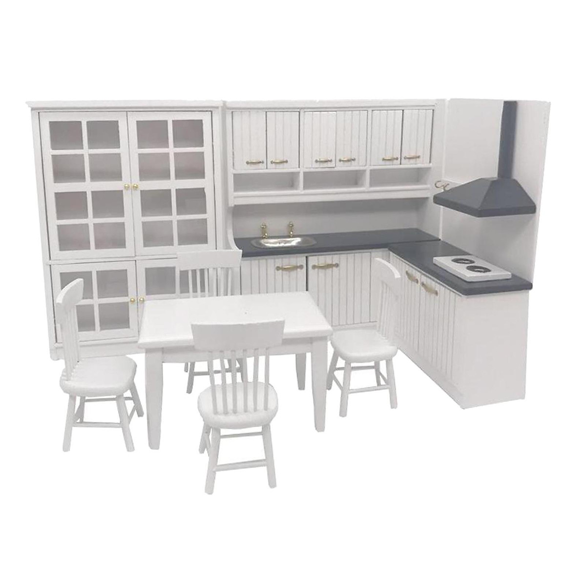 Mua 112 Miniature Doll Furniture Wooden Dollhouse Kitchen Furniture