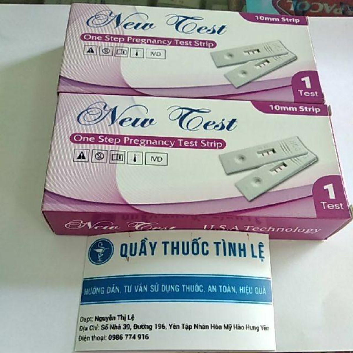 Que thử thai