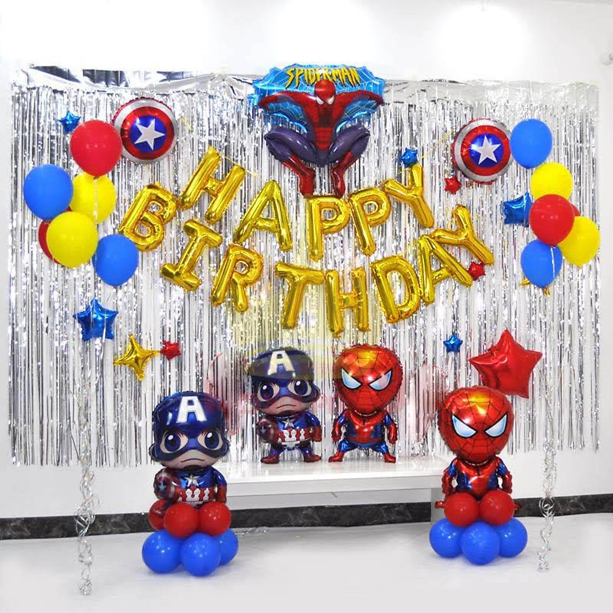 Mẫu rèm vải voan trang trí sinh nhật bé gái  Shop Cưng Party 