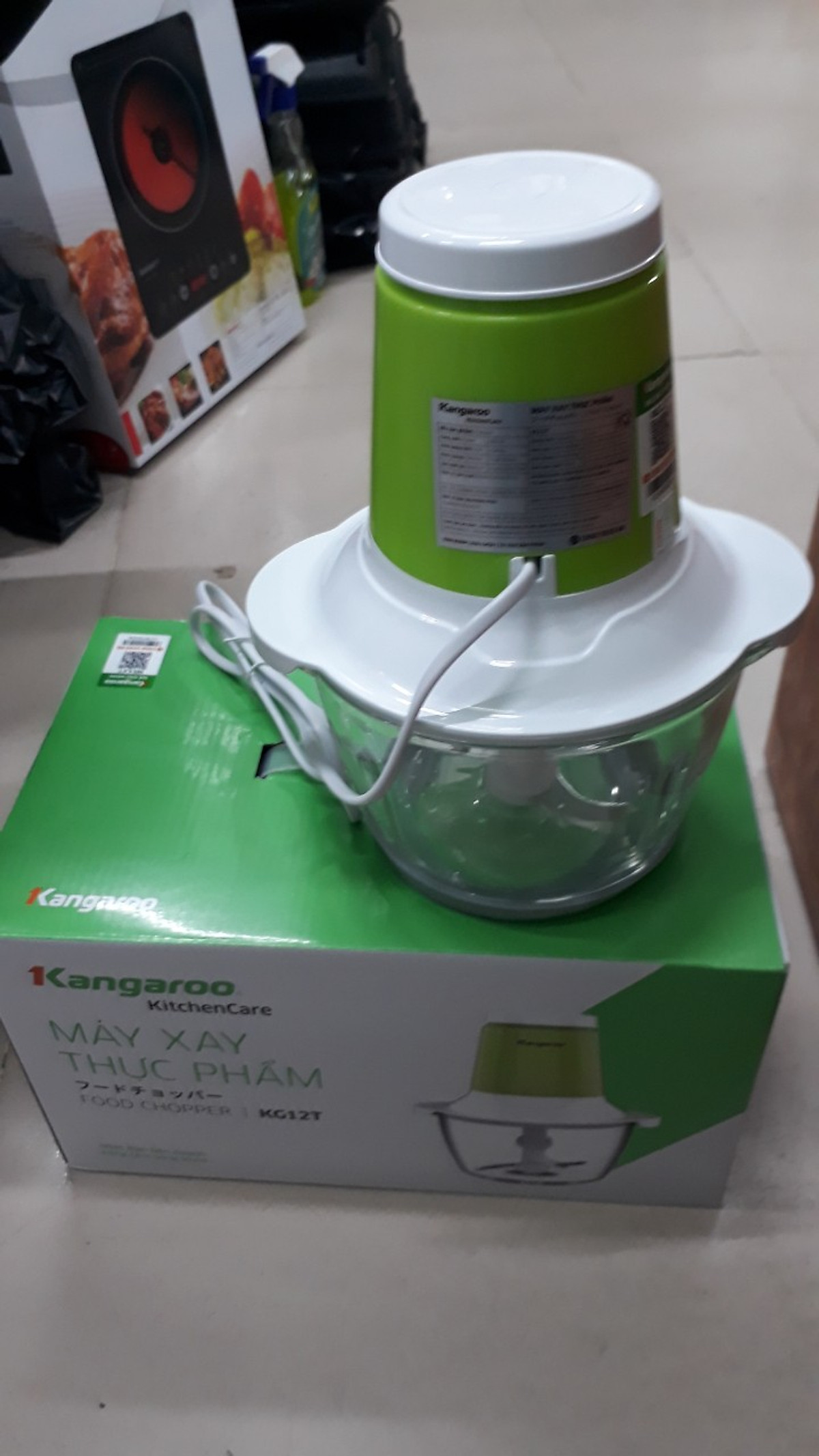 Máy xay thịt Kangaroo KG12T (1.2 Lít) - Hàng chính hãng