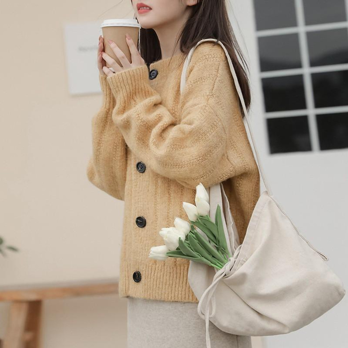 Mua Áo Khoác Ren Tay Cộc Mặc Ngoài Váy  Yeep