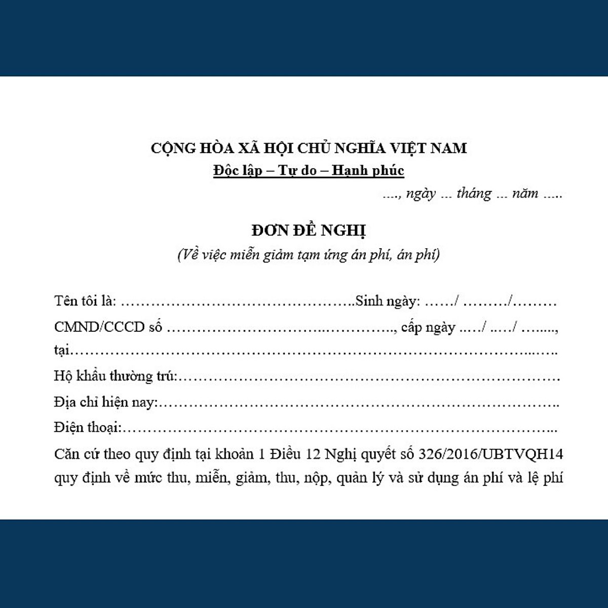 Mua Mẫu đơn xin miễn giảm án phí + bản hướng dẫn chi tiết của Luật sư tại LHB LAWFIRM | Tiki Mua Mẫu Đơn Xin Miễn Giảm Án Phí + Bản Hướng Dẫn Chi Tiết Của Luật Sư Tại Lhb Lawfirm | Tiki