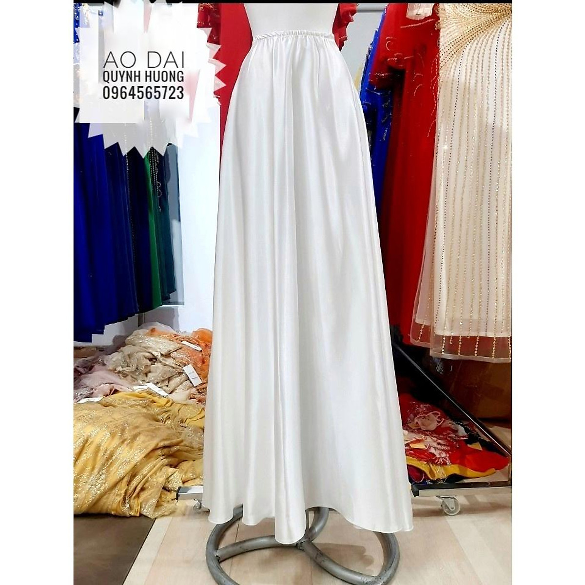 Quần váy áo dài QUẦN LỤA ỐNG XÉO RỘNG quần ống loe mặc với ÁO DÀI truyền  thống vải mềm xịn  Hàng nhập khẩu  Shopee Việt Nam