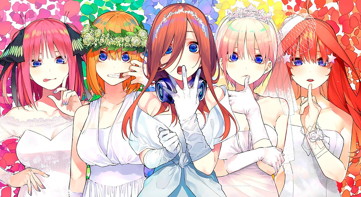 Poster 8 tấm A4 Gotoubun No Hanayome Nhà Có Năm Nàng Dâu tranh treo album ảnh in hình đẹp (MẪU GIAO NGẪU NHIÊN) | Tiki