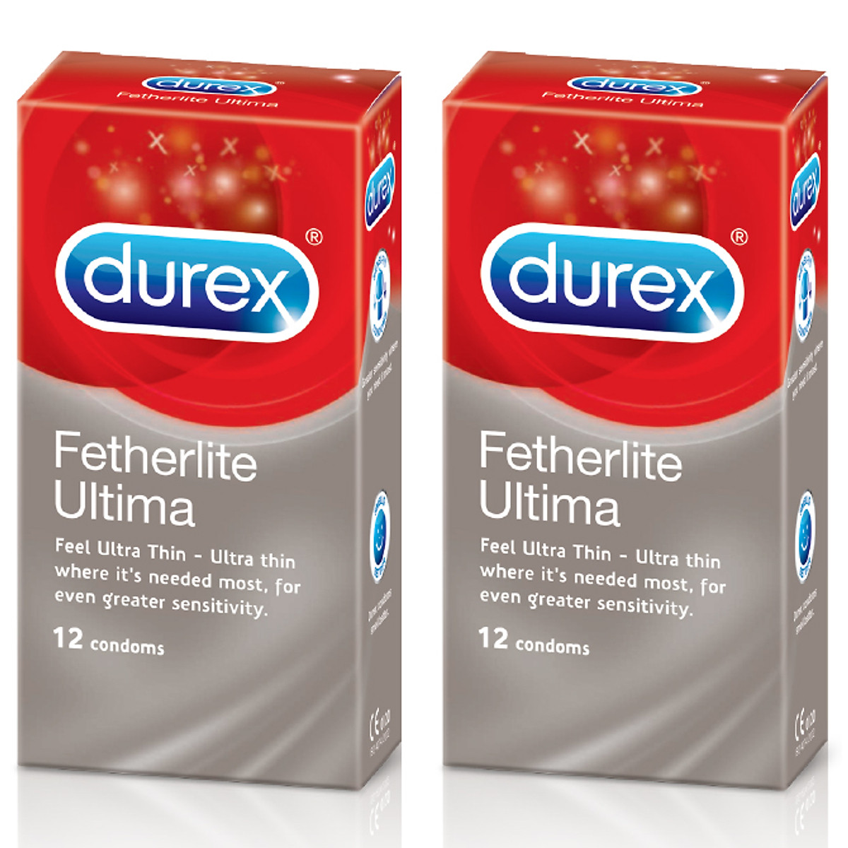 Bao cao su siêu mỏng Durex Fetherlite Ultima Hộp 12s + Hộp 12s