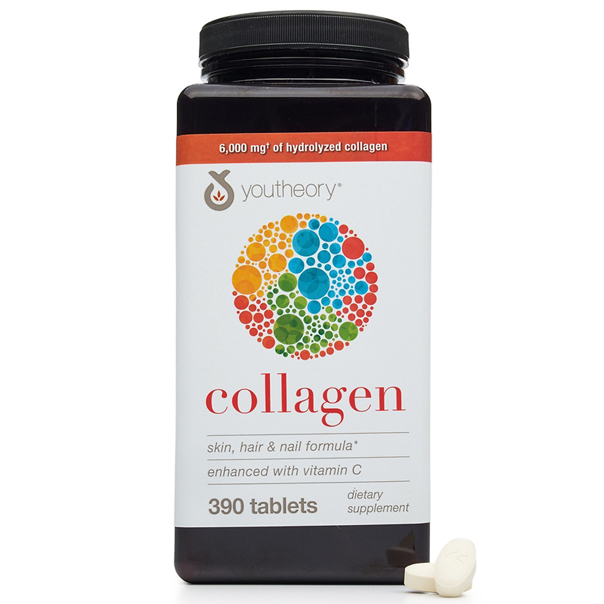 Collagen Mỹ Youtheory (Collagen Type 1-2-3) 390 Viên - QuaTangMe Extaste
