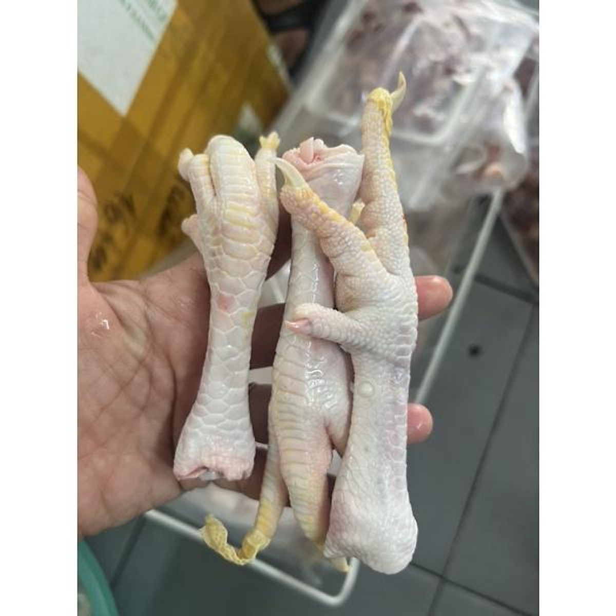 Chân gà tươi cấp đông 1kg (giao tphcm) - Thịt gà, vịt, chim