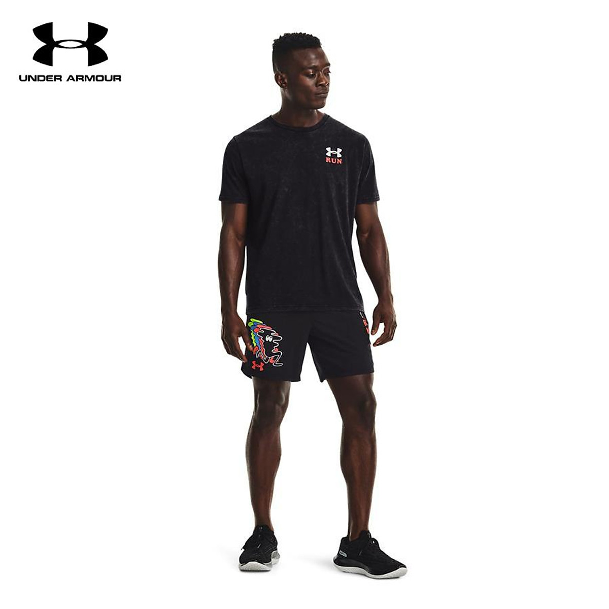 Áo thun tay ngắn thể thao nam Under Armour Keep Run Weird KOR - 1367343
