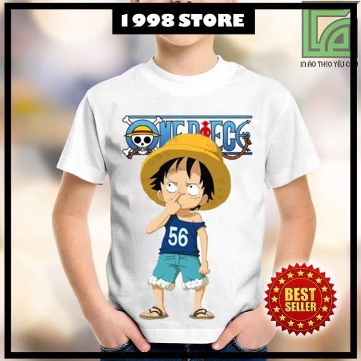 Áo thun One Piece Chibi Luffy là sản phẩm đang được rất nhiều bạn trẻ ưa chuộng. Với hình ảnh Chibi Luffy dễ thương trên áo, sẽ khiến bạn trở thành tâm điểm chú ý của mọi người. Đặc biệt, áo sẽ giữ cho bạn luôn thoải mái trong mùa hè oi bức.