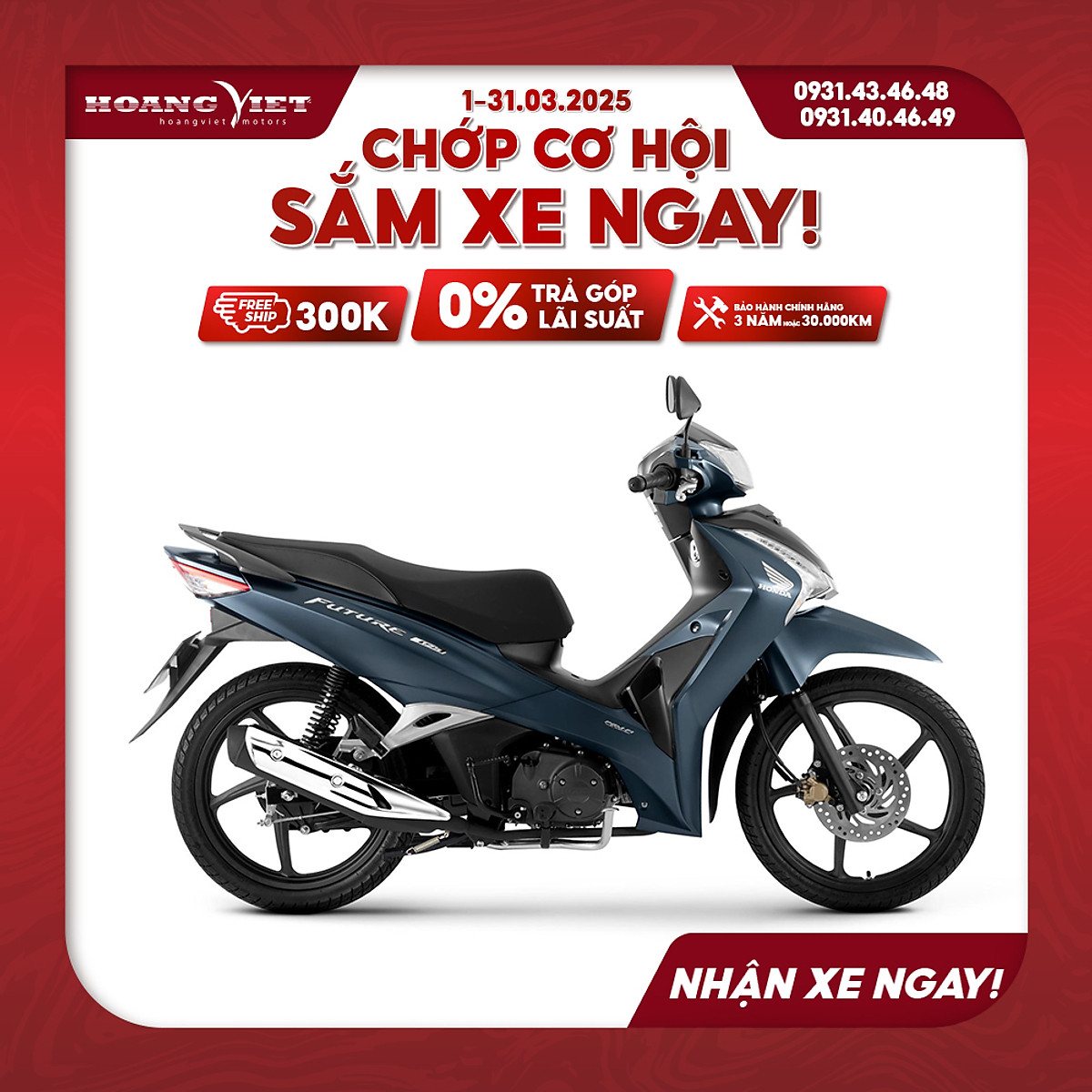 Xe Máy Honda FUTURE 125 FI 2024 - Phiên Bản Đặc Biệt