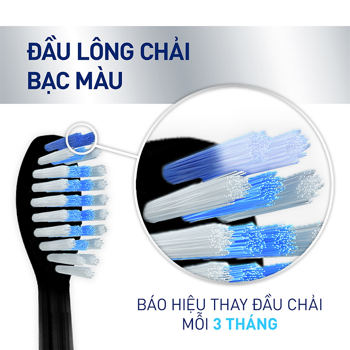 Bộ 2 đầu bàn chải điện P/S - Sạch Sâu