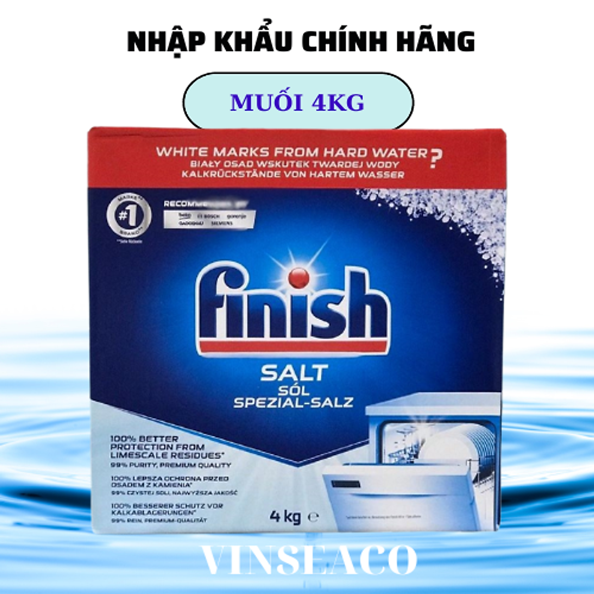 Finish Dishwasher Salt (4kg)