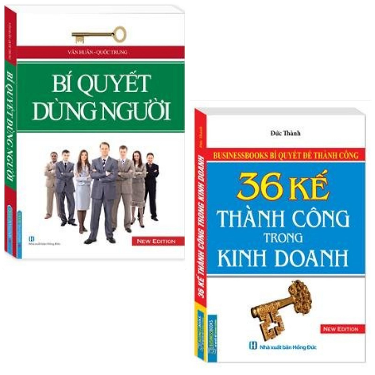 Combo sách kỹ năng kinh tế: Bí Quyết Dùng Người+ Businessbooks Bí Quyết Để Thành Công - 36 Kế Thành Công Trong Kinh Doanh