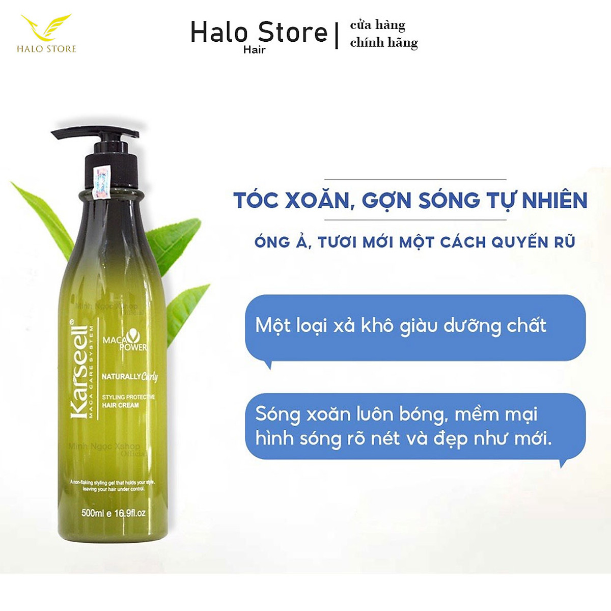 GEL TẠO KIỂU TÓC XOĂN KARSEELL MACA STYLING 500ML