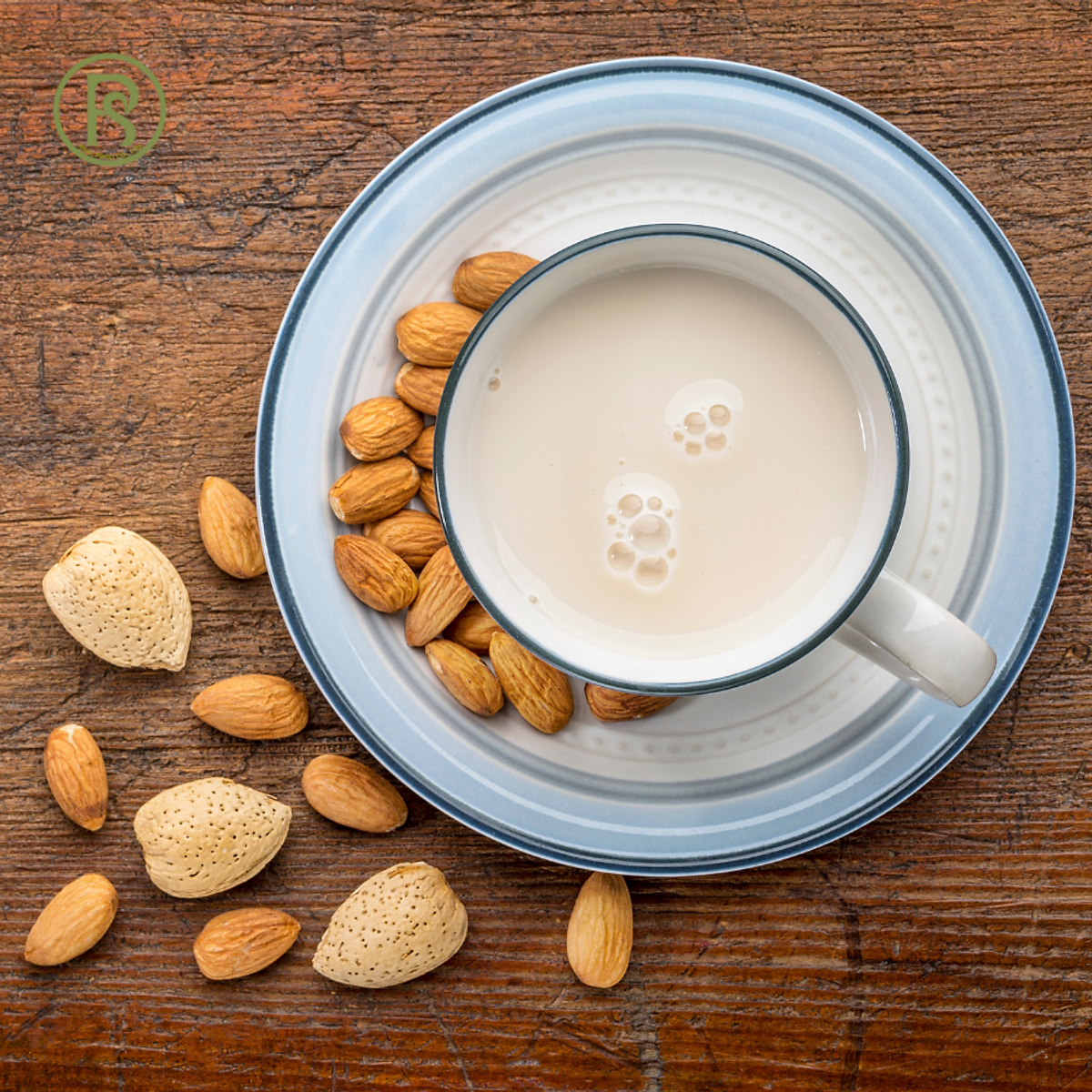 Hạt Hạnh Nhân Tươi Real Food (Almond) - 2kg/500g/100g