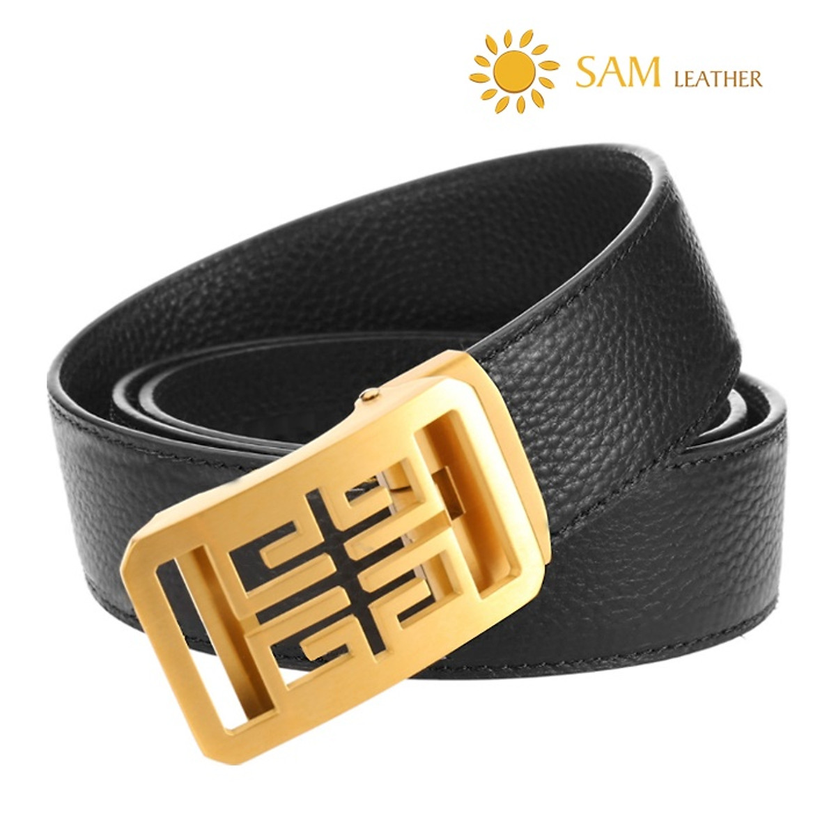 Dây nịt nam - thắt lưng nam da SAM leather SFDN005WV, Men's belts