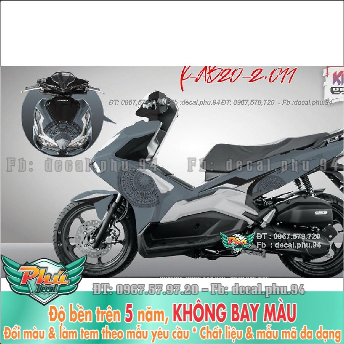 Các màu xe ab 2020 tổng hợp các mẫu xe air blade 2021 cực hot