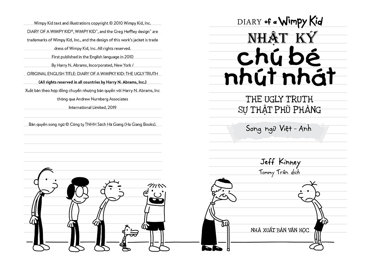 Nhật ký chú bé nhút nhát Song ngữ Việt-Anh Tập 5 (Sự thật phũ phàng)