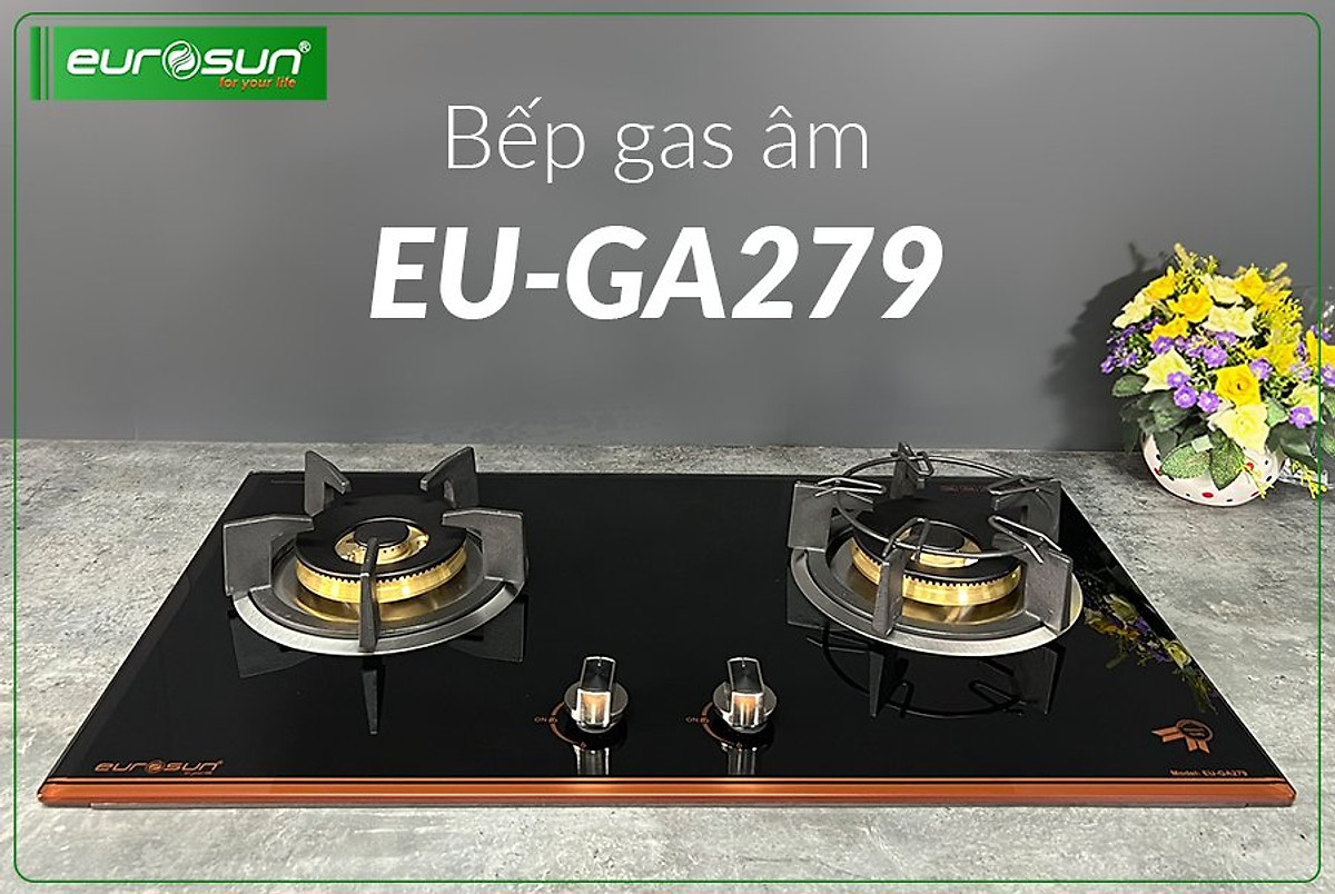 Bếp gas âm đôi Eurosun EU-GA279 - Hàng chính hãng - Bếp gas âm