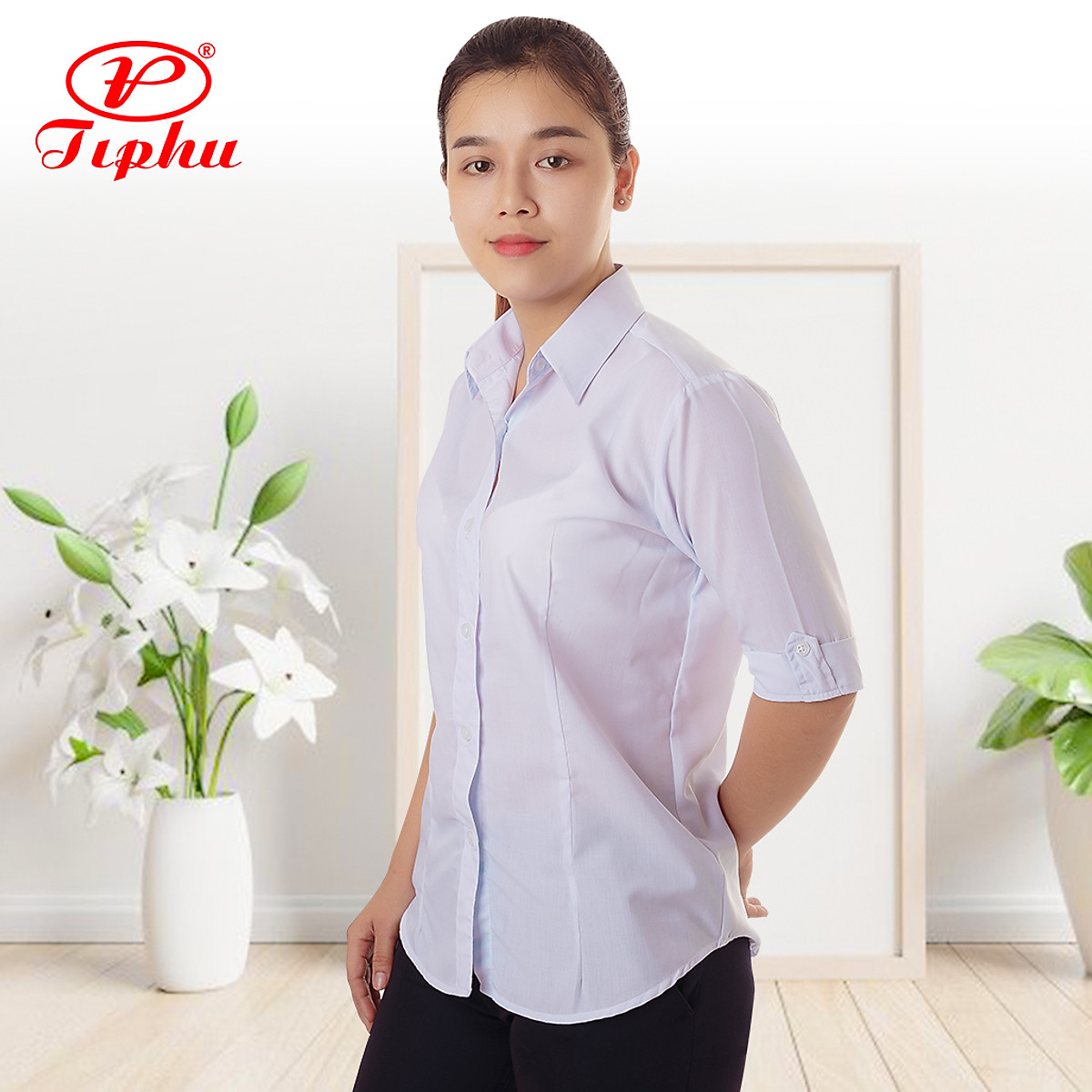 Áo Sơ Mi Đồng Phục Học Sinh Thiết Kế Đẹp SDMS00027 #46 Áo Sơ Mi Đồng Phục Học Sinh Thiết Kế Đẹp SDMS00027
