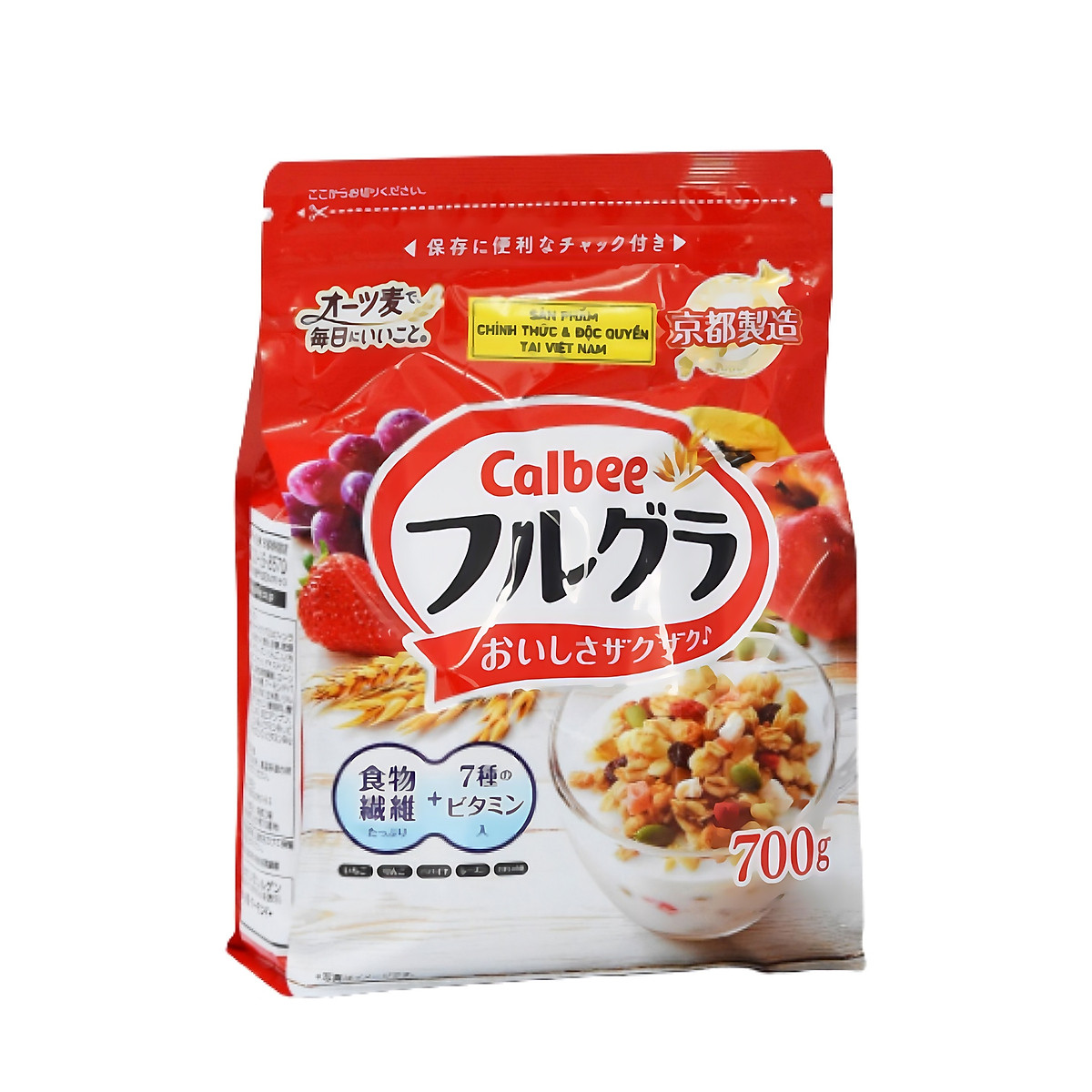 Ngũ Cốc Trái Cây Calbee Nhật Bản