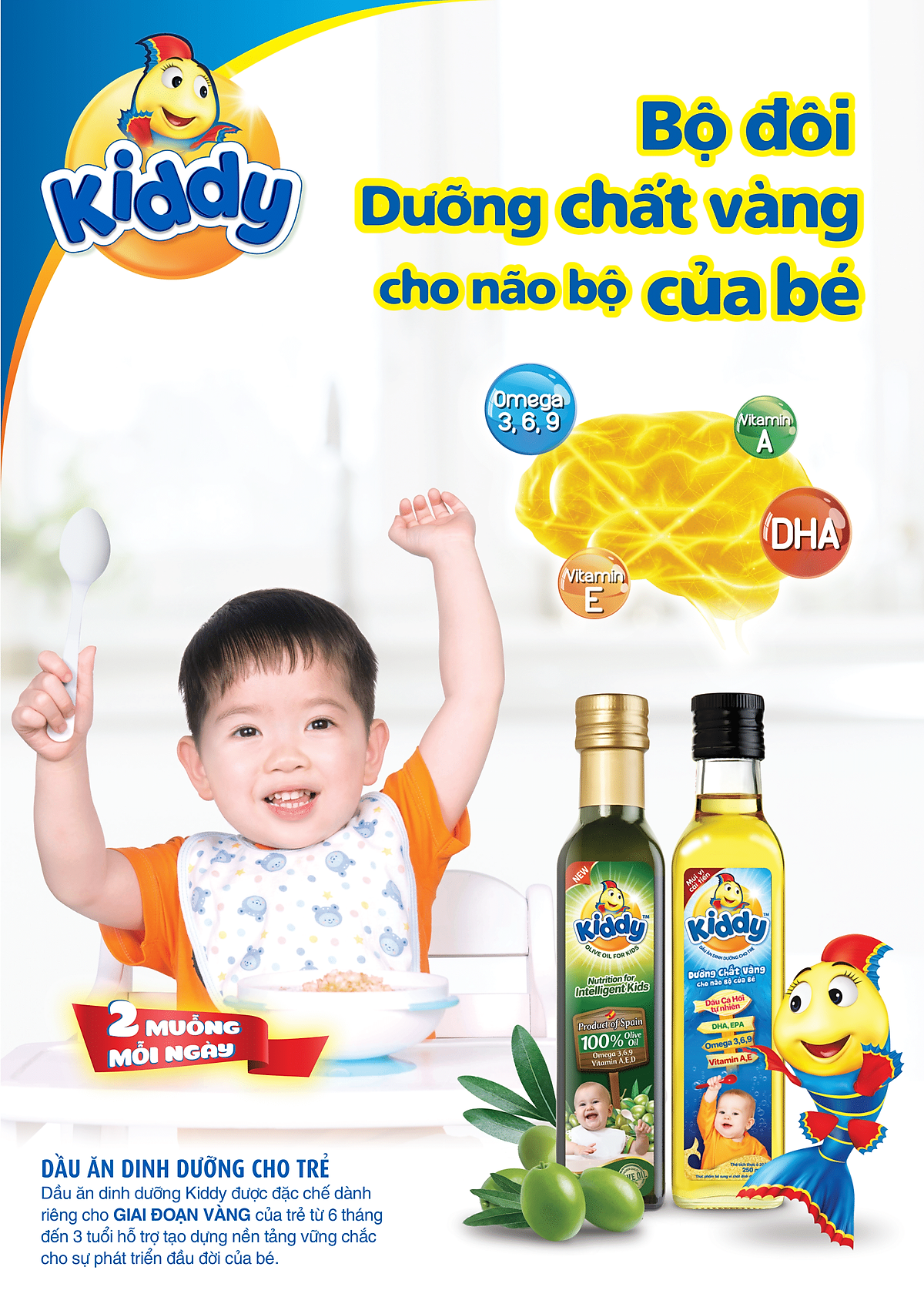 Dầu Ăn Kiddy Olive 250ml