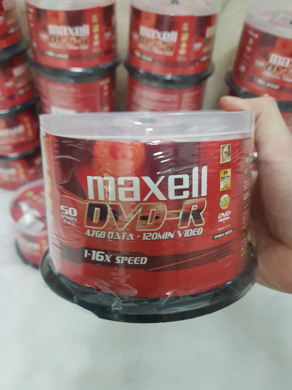 Đĩa DVD Maxell( lốc 50 chiếc) Hàng nhập khẩu