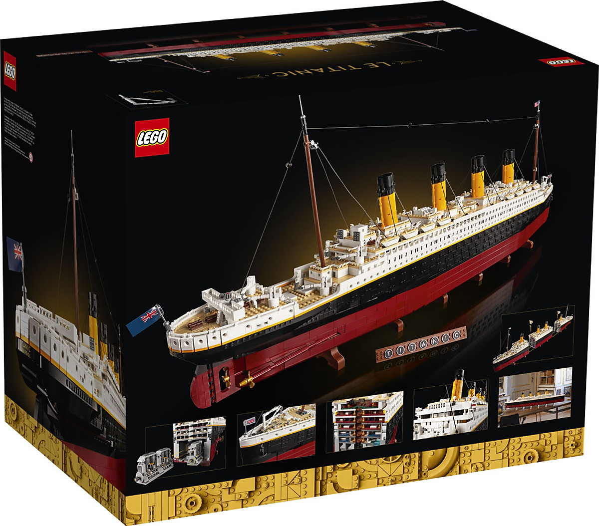 LEGO tàu siêu chi tiết Titanic trị giá gần 20 triệu đồng  CafeAutoVn
