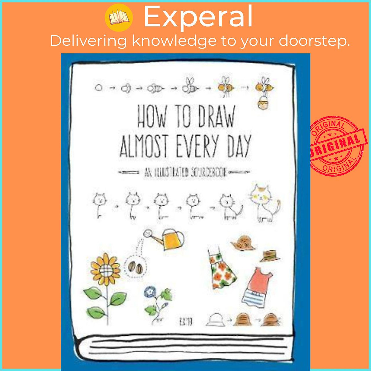 Sách - How to Draw Almost Every Day : An Illustrated Sourcebook by Kamo (US edition, paperback)