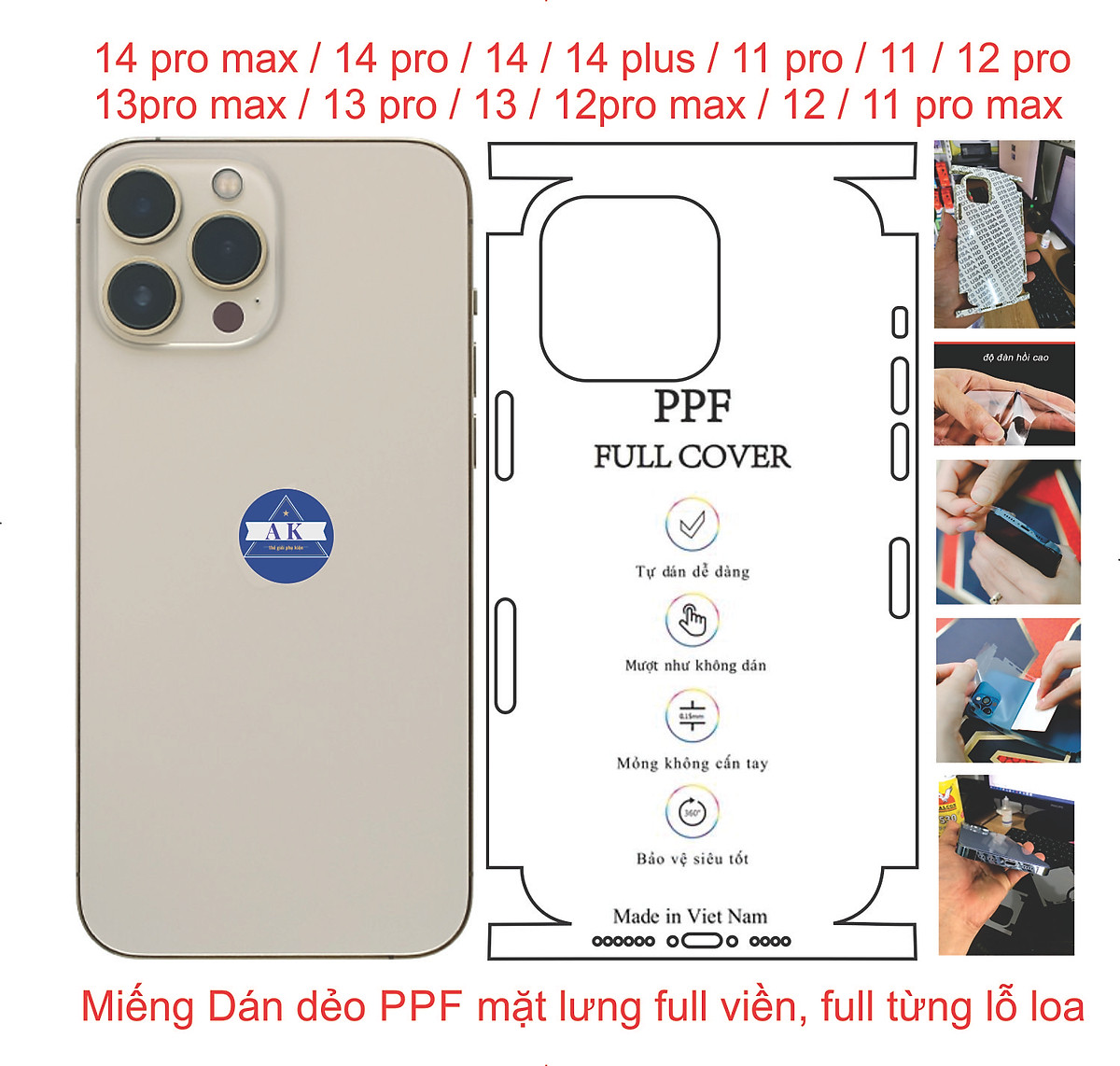 Dán Mặt Sau PPF Nhám Iphone 12 Pro Max ...
