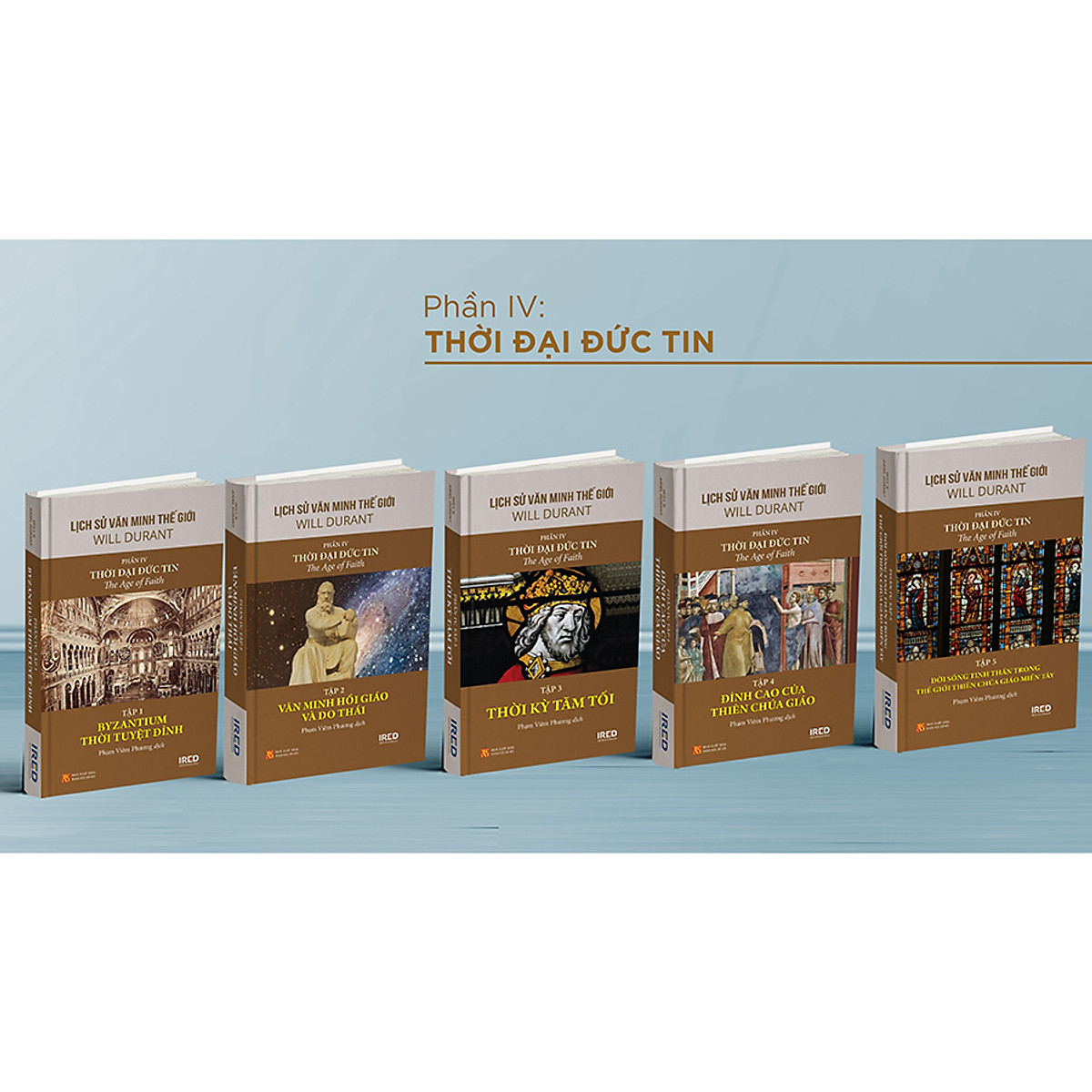 Lịch Sử Văn Minh Thế Giới - Phần IV “Thời Đại Đức Tin”, Tập 3: Thời Kỳ Tăm Tối, Bộ Sách