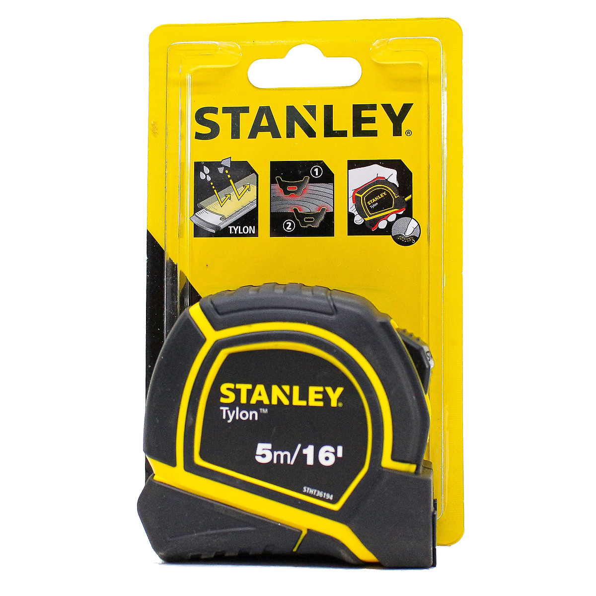 Thước cuộn Tylon 5M/16-19MM Stanley STHT36194 - Thước đo các loại Thước cuộn Tylon 5M/16-19MM Stanley STHT36194 - Thước đo các loại
