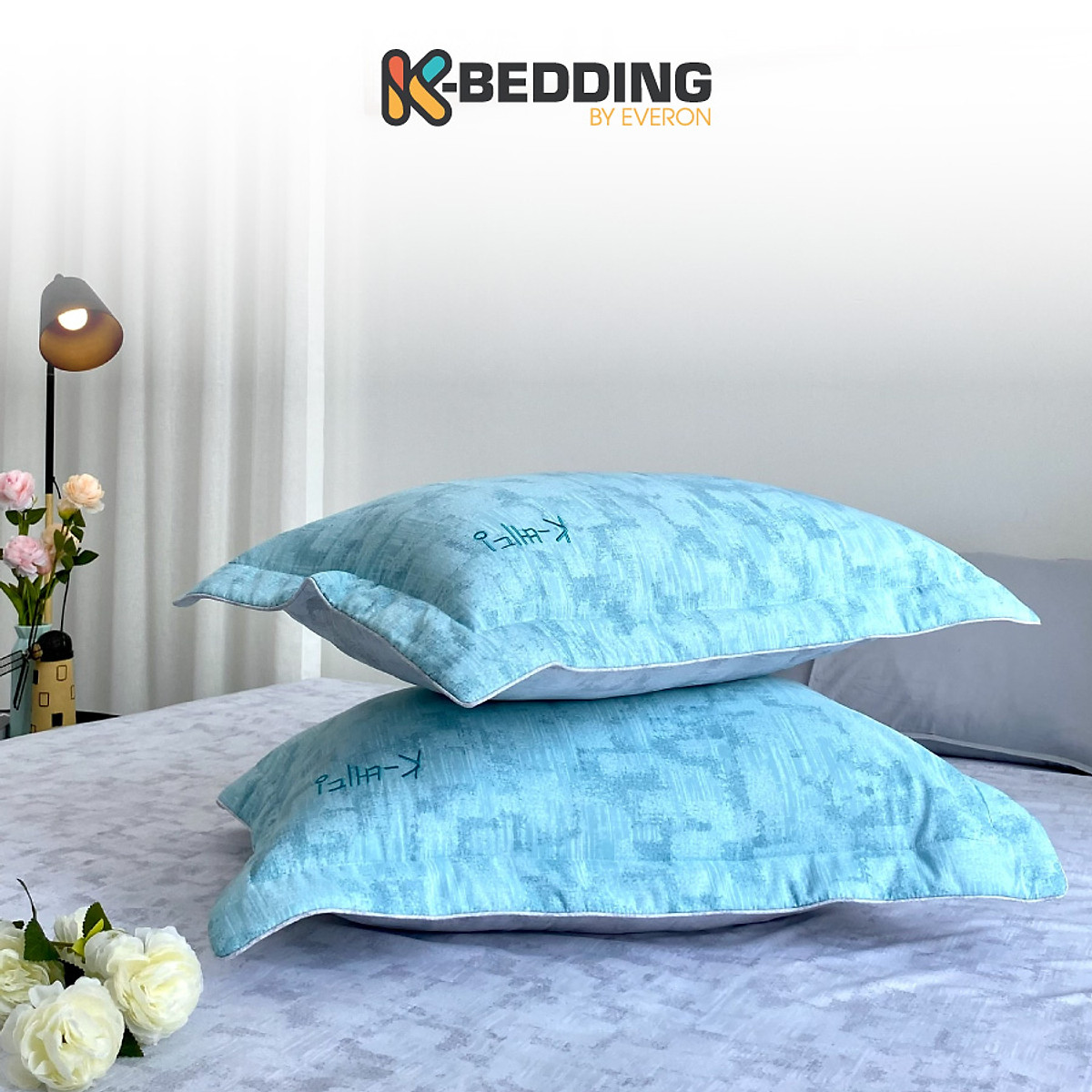 Cặp vỏ gối nằm K-Bedding MicroTencel Họa Tiết 45*65cm