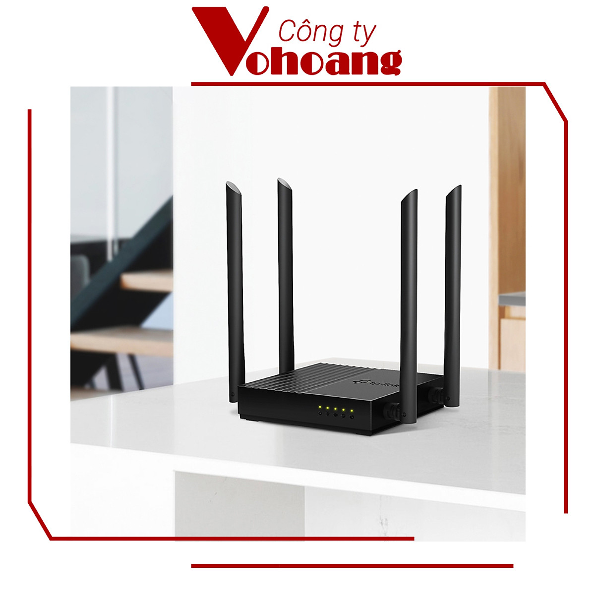 Bộ Phát Wifi TP-Link Archer C64 Băng Tần Kép Chuẩn AC1200 - Hàng Chính Hãng