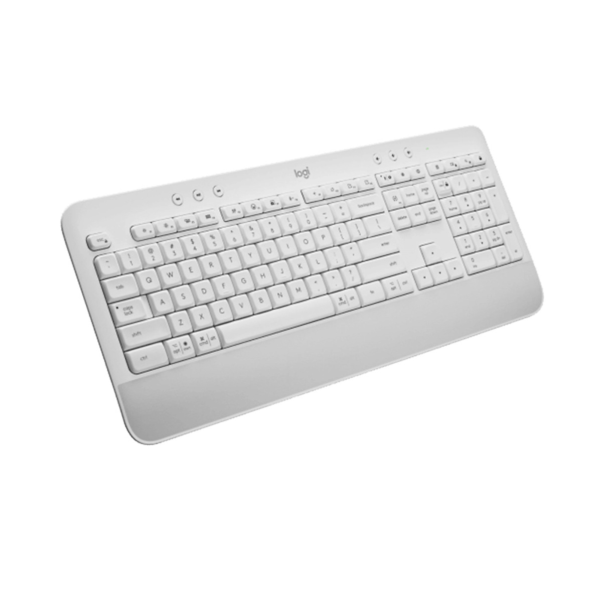 Bàn Phím Không Dây Logitech Signature K650 - Nhỏ gọn, gác tay tích hợp, tương thích Mac , Bluetooth & USB Bolt - Hàng chính hãng