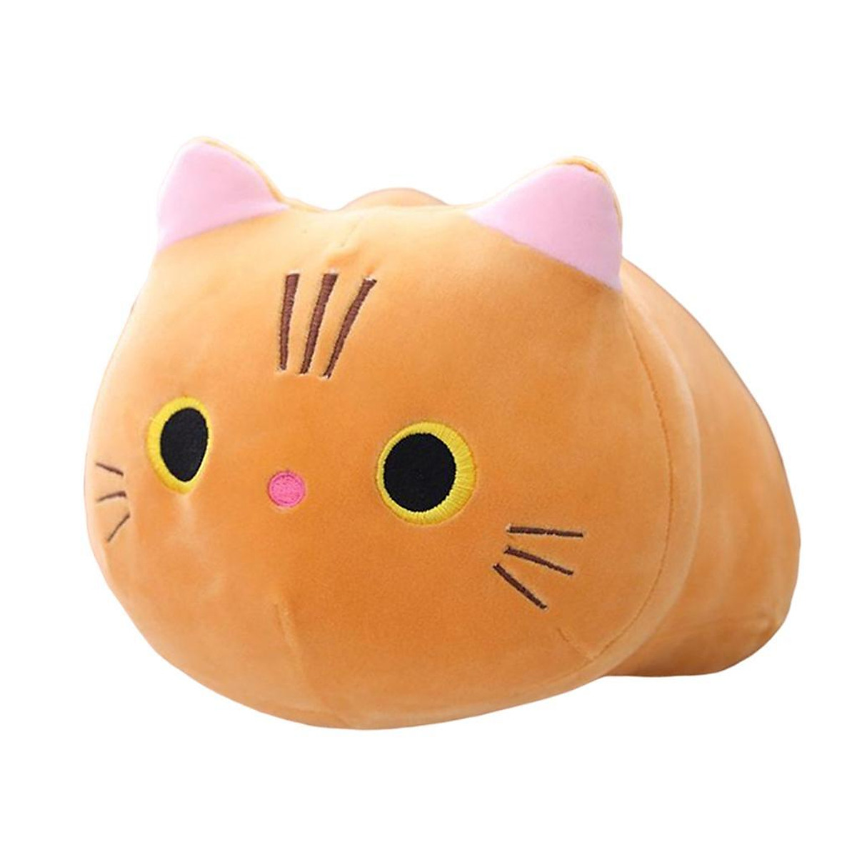Mua Cat Big Plush Soft Kitten Kitty Stuffed Animals Toy Gifts White - Brown 25cm tại Wonder home Mua Cat Big Plush Soft Kitten Kitty Stuffed Animals Toy Gifts White - Brown 25cm tại Wonder home
