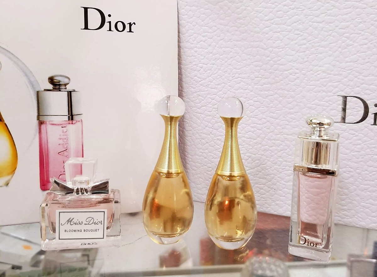 Giftset Nước Hoa Dior 4 Chai Hộp nơ trắng  Thế Giới Skin Care