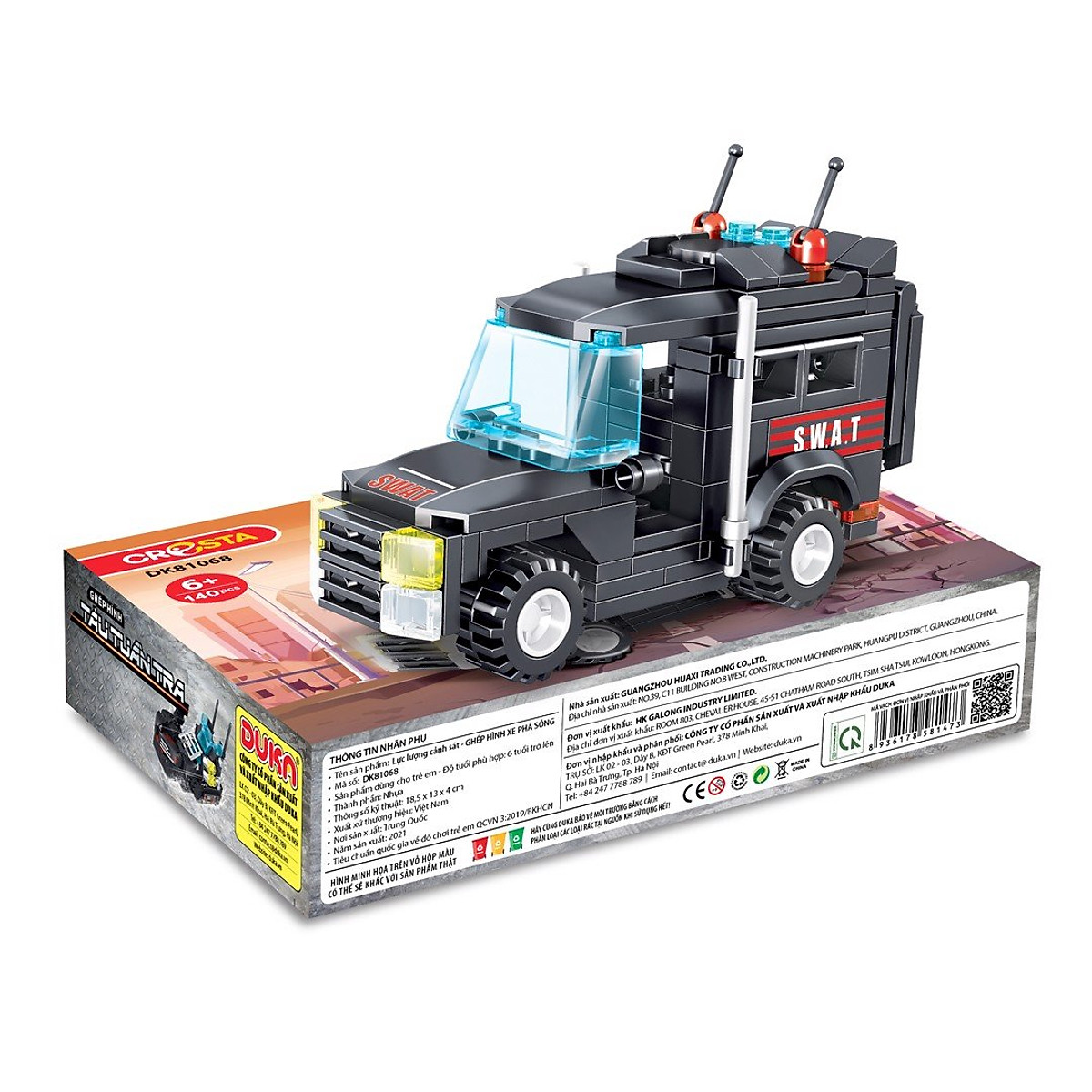 Ghép Hình Lực Lượng Cơ Động - Xe Phá Sóng 140 Chi Tiết DK81068