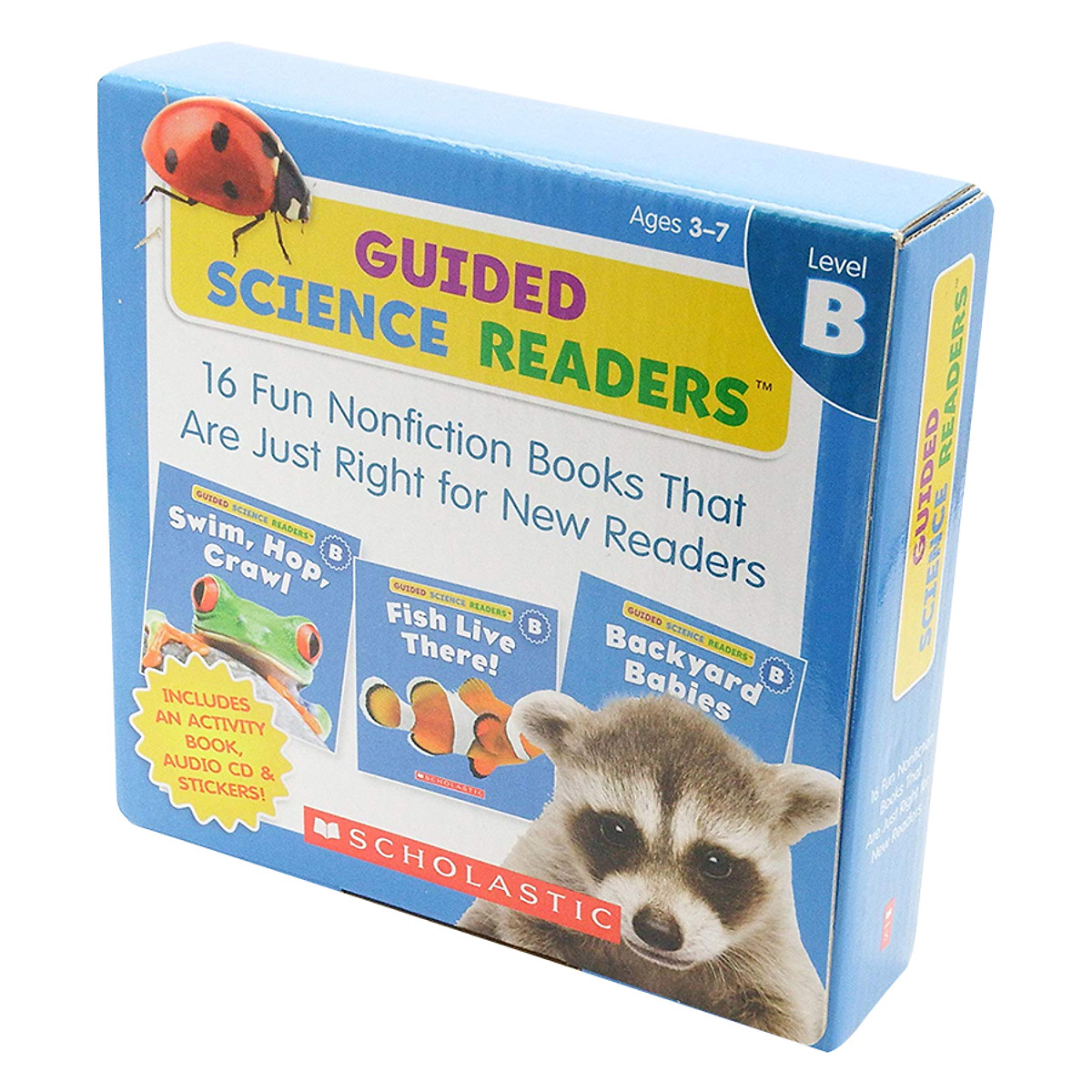 [Hàng thanh lý miễn đổi trả] Guided Science Readers Level B (With CD)