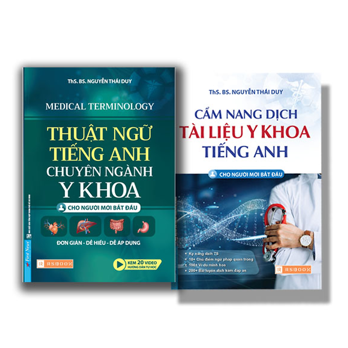 COMBO Thuật Ngữ Y Khoa Tiếng Anh + Cẩm Nang Dịch Tài Liệu Y Khoa Tiếng Anh (Cho người mới bắt đầu)